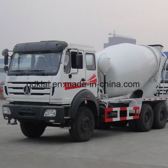 North Benz 6X4 10 Wheeler Beiben Concrete Mixer Truck 