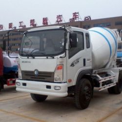 The Sinotruck 4cbm 4X2 Concrete Mixer Truck