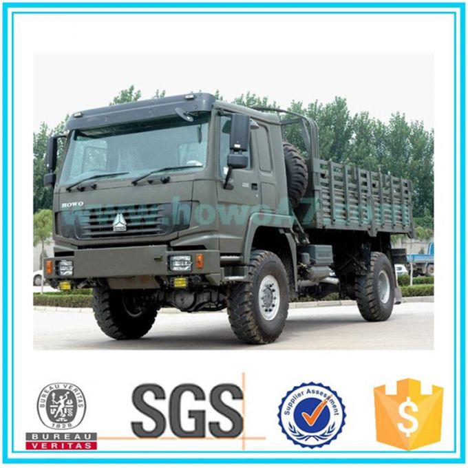 Sinotruk 20 Tons off Road 4X4 Cargo Truck Lorry Truck Army Truck Images 1