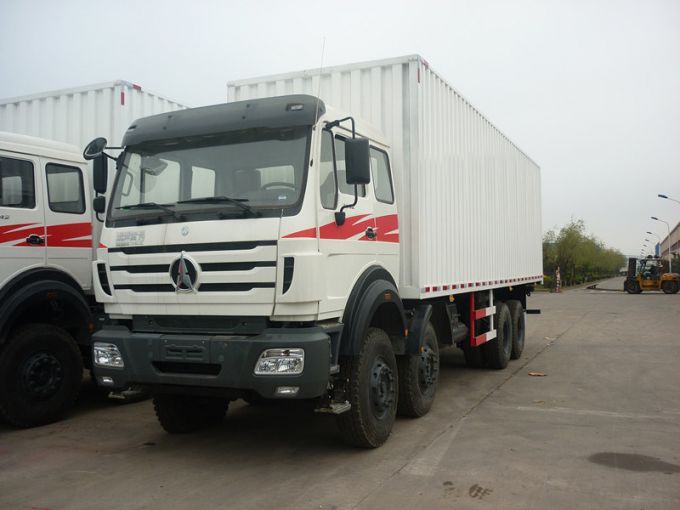High Quality Beiben 8X4 Cargo Truck Images 1