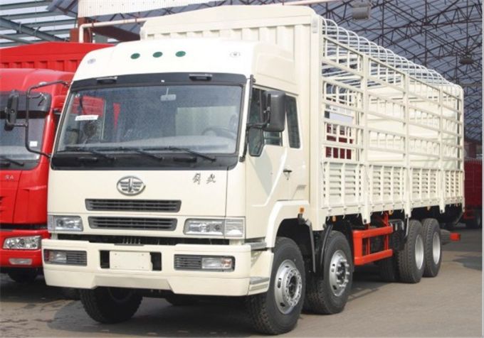 FAW 8X4 25t Cargo Lorry Truck Cheap Price for Sale Images 1