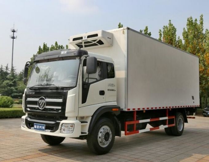 Cimc 4X2 4t Refrigerator Truck for Sale Images 1