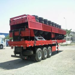 600mm Side Wall 3axle Cargo/Fence Semi Trailer for Sale