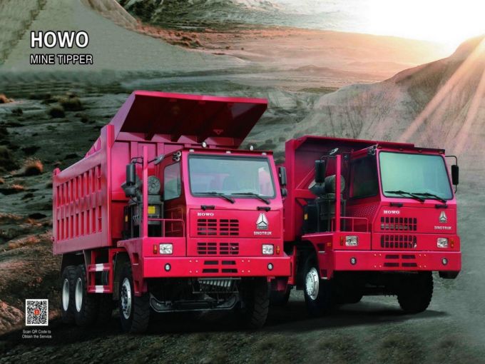 6X4 Sinotruk HOWO371HP Mining Dumper Truck Tipper Truck 