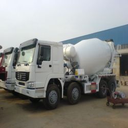Sinotruck HOWO 6X4 9cbm Capacity Concrete Mixer Truck Concrete Mixer