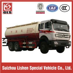 6X4 North Benz Diesel Engine Powder Tanker Truck