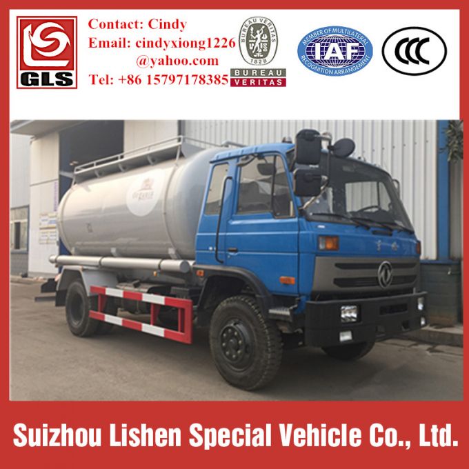 Left Hand Drive Diesel Engine Type Bulk Cement Transport Truck 