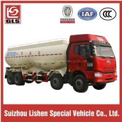 8X4 FAW Diesel Engine Wheat Flour Tanker Truck