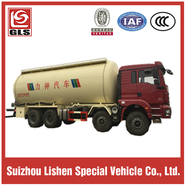 Hanging Type Air Compressor Bulk Cement Tank Truck 