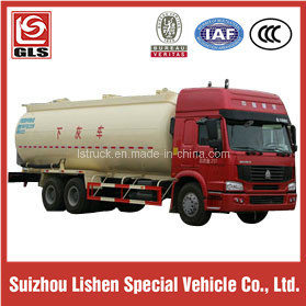 HOWO 6X4 Heavy Duty 25000L Bulk Cement Tank Truck 