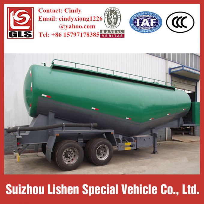 38cbm Big Volume Bulk Powder Tanker Semi Trailer 