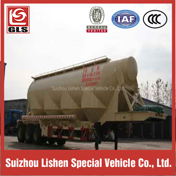 Big Volume 50cbm Powder Material Tank Semi Trailer for Flour 