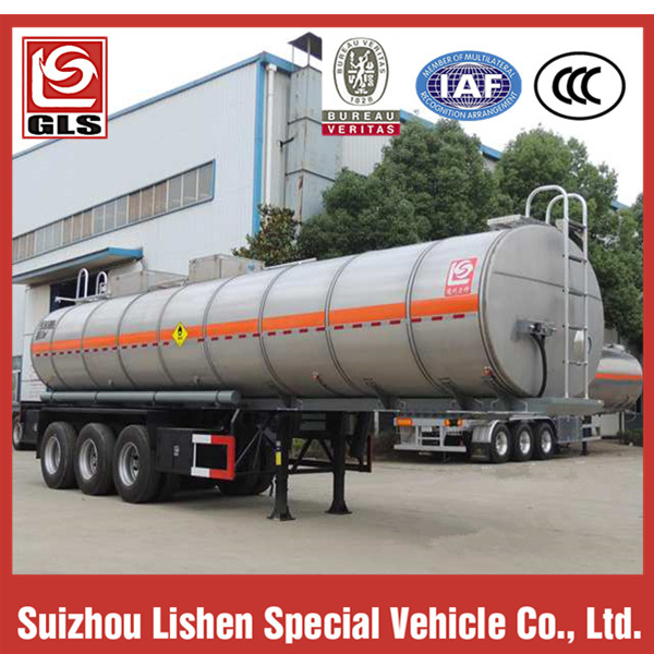 3 Axle Heated and Insulated Tanker Semi Trailer 