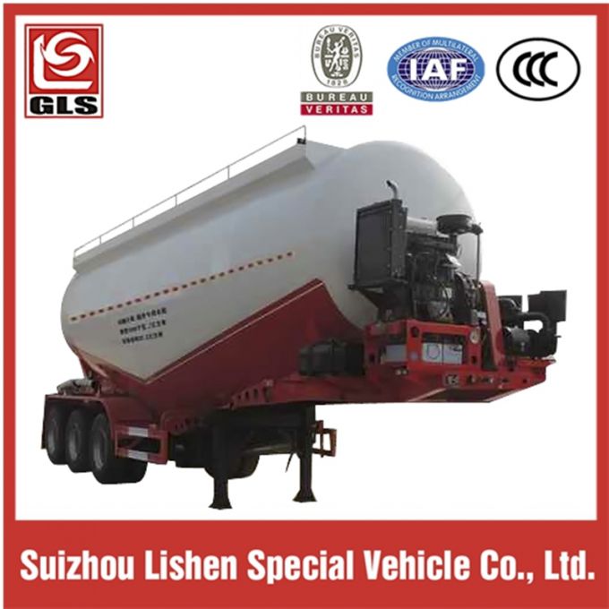 High Performance 27000L Powder Material Tank Semi Trailer 