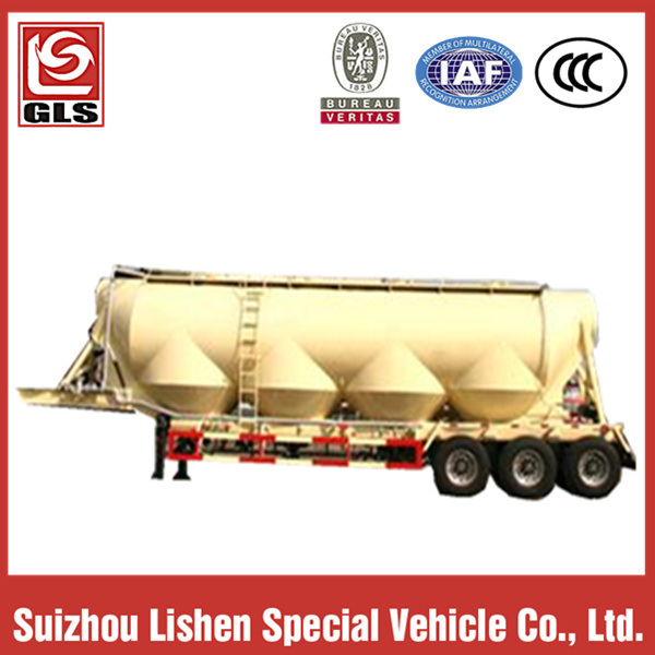 V-Type 50000L Carbon Steel Bulk Cement Tanker Trailer 