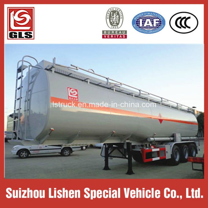 3 Axle 50000 Liters Fuel Tanker Semi Trailer 