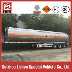 50000L Fuel Tanker Semi Trailer Alluminum Alloy VIP Supplier