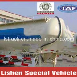 49000L Wheat Flour Transport Tanker Semitrailer with Air Compressor