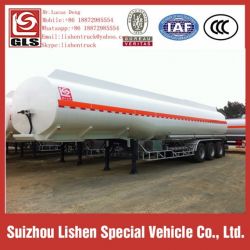 Oil Tanker Semi Trailer Carbon Steel Stainless Steel Fuel Tanker 39.3 Cmb Tri-Axle Oil Tanker