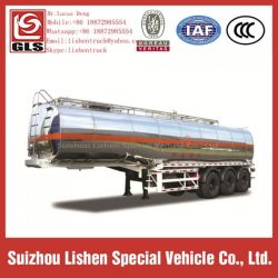 Newest Design Popular Chemical Oil Tanker Semi Trailer Aluminum Alloy Fuel Tanker