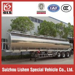 Aluminium Alloy Fuel Tank Trailer Oil Storage Tanker Semi Trailer