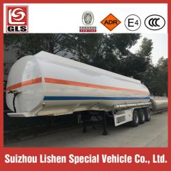 30 Ton Fuel Tanker Semi Traler Fuwa 3 Axles 40, 000L Oil Tank Semi Trailer