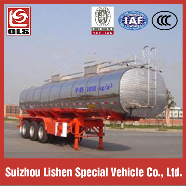 40000L Milk Tank Semi Trailer with Good Insulation Function 