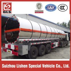 Milk Tank Semi Trailer Heat Preservation 30kl-39kl