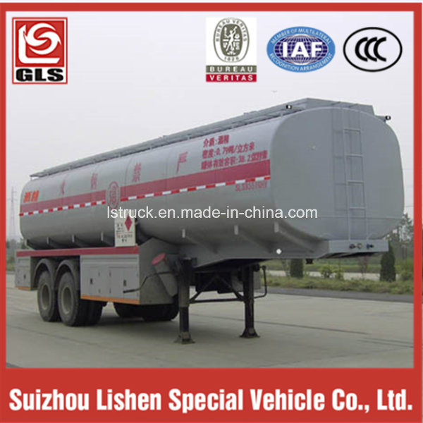 2-Axle 35t Chemical Liquid Tanker Truck Trailer 