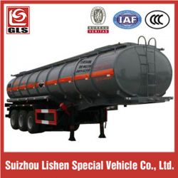 3-Axle 20000L Corrosive Chemical Liquid Tank Semi Trailer