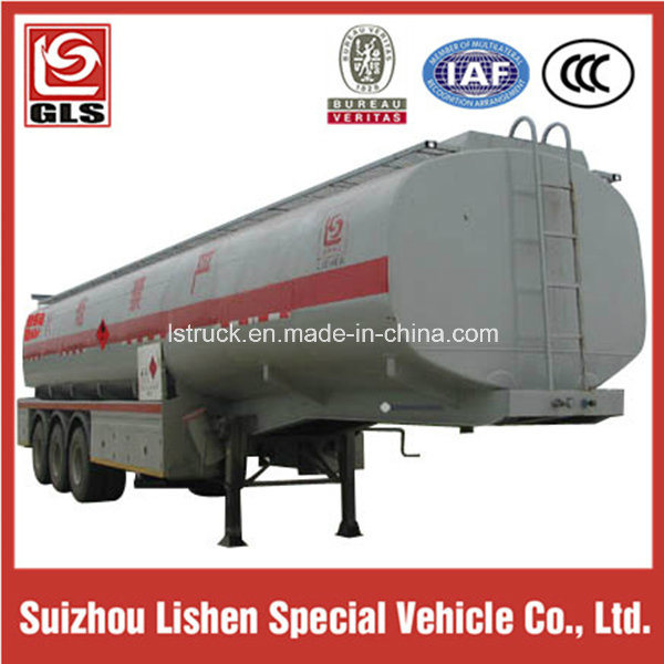 43000L 3-Axle Chemical Liquid Tank Semi Trailer for Methanol 