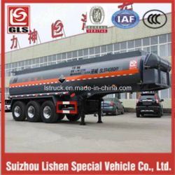 3-Axle 27000L Chemical Liquid Tank Semi Trailer for Corrosives