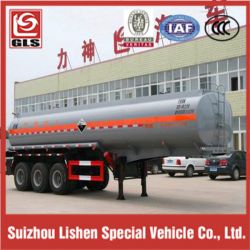 Tri-Axle 40 Cubic Meters Corrosive Liquid Tank Semitrailer