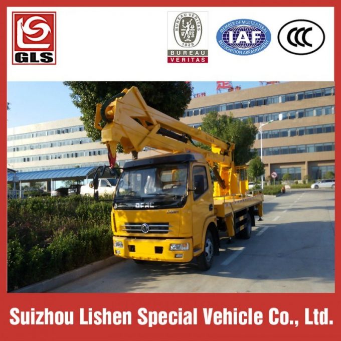 Dongfeng 4X2 Platform Lifting Truck 14m High Altitude Operation Truck for Sale 