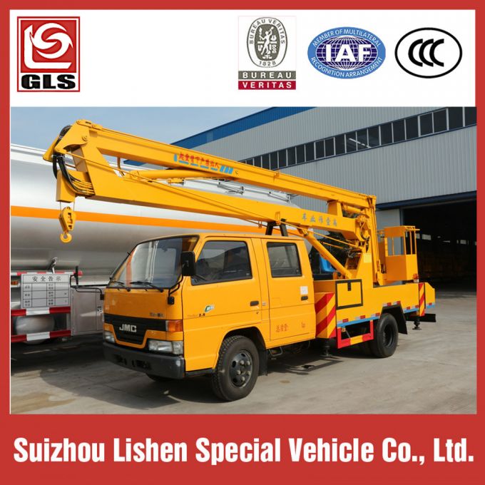 2016 Brand New Jmc 14m Articulated Boom High Platform Truck High Altitude Operation Truck for Sale 