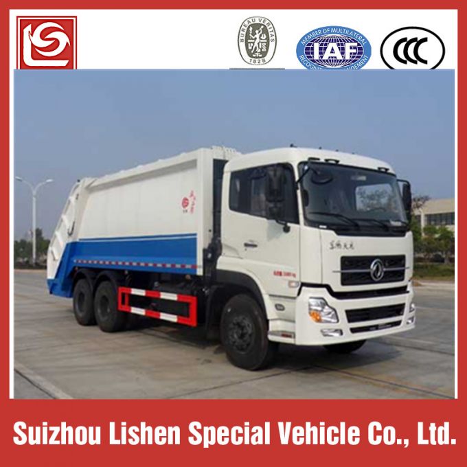 Dongfeng Tianlong Garbage Compactor Truck 16-18m3 