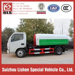 DFAC Dump Garbage Truck Hydraulic 5 Cbm Supplier Rubbish Collector