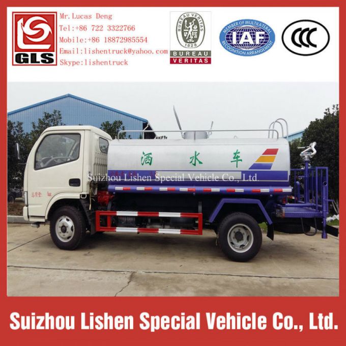 5000 Liter Water Bowser Water Delivery Tank Truck 