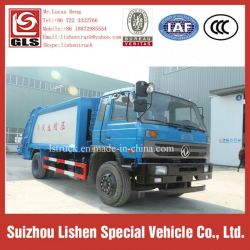 Compressible Garbage Truck High Quality 12 Cbm Dongfeng Rubbish Compress Refuse Compactor