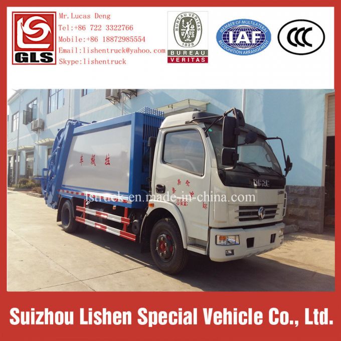 Garbage Compression Truck Dongfeng DFAC VIP Supplier Compactor Garbage Truck Rubbish Collection Vehi 