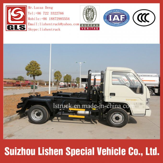 New Arrival Hook Arm Garbage Truck Self-Unloading and Loading Rubbish Collecting Vehicle 