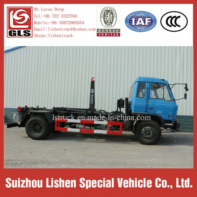 Dongfeng Hook Arm Garbage Truck 190HP 4*2 Export to Africa Arm Roll Garbage Collection Refuse Collec 