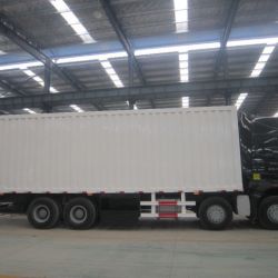 HOWO Van Truck 8X4 Drive 336HP/290HP, Cargo 8000-9000mm