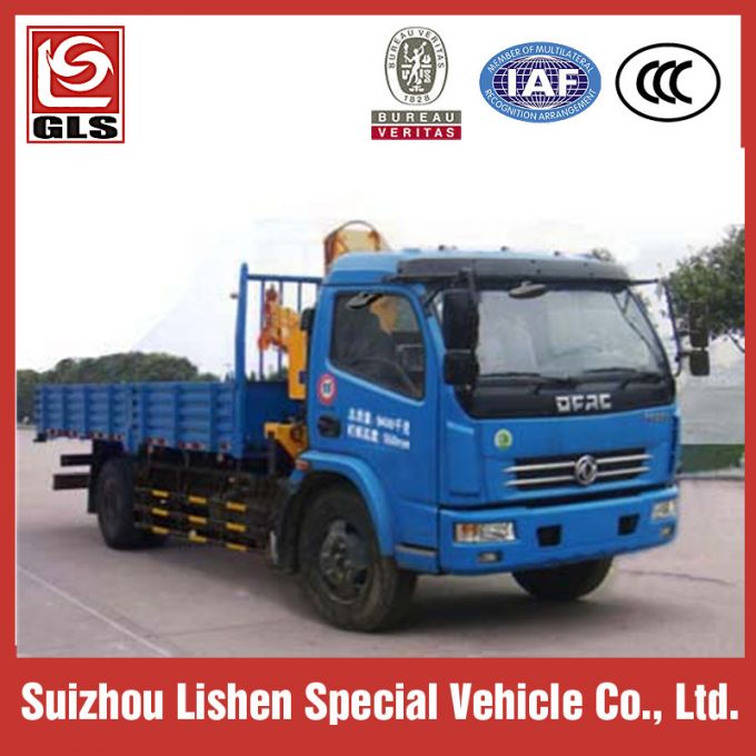 Dongfeng 4X2 Folding Arm Truck Mounted Crane 