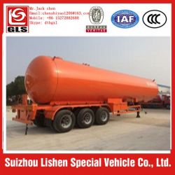0LPG Tanker Semi-Trailer Manufacturer in China, 54cbm LPG Transport Trailer, 3 Axles LPG Truck Trail