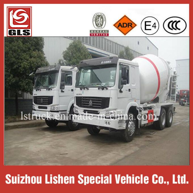 Export HOWO Sinotruk Euro 2 6*4 Concrete Truck Cement Mixer Vehicle 