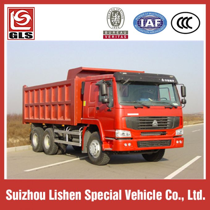 Stock Truck, Sinotruk HOWO Brand 6X4 Drive, 371HP Euro 2. 