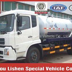 4X2 Dongfeng Carbon Steel Fecal Suction Tanker
