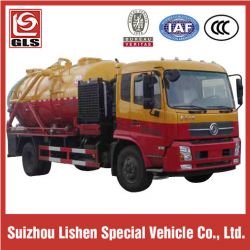 4*2 Dongfeng 5000L Sewage Suction Truck with Cleaning Function