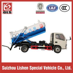Low Price Double Axle Sewage/Fecal Suction Truck